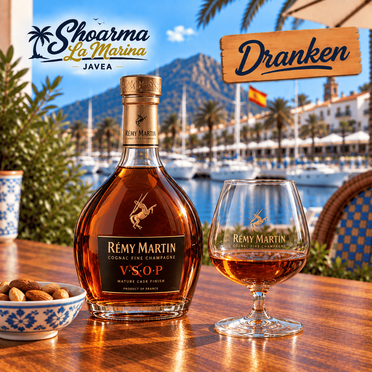 Glass Rémy Martin Cognac