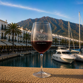 Glass of Red Wine - menu - Shoarma la Marina