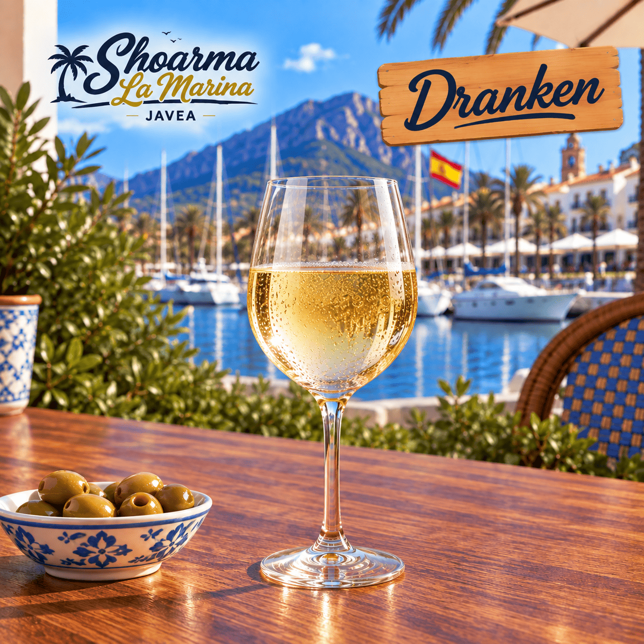Glass of White Wine
