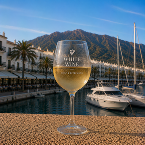 Glass of White Wine - menu - Shoarma la Marina