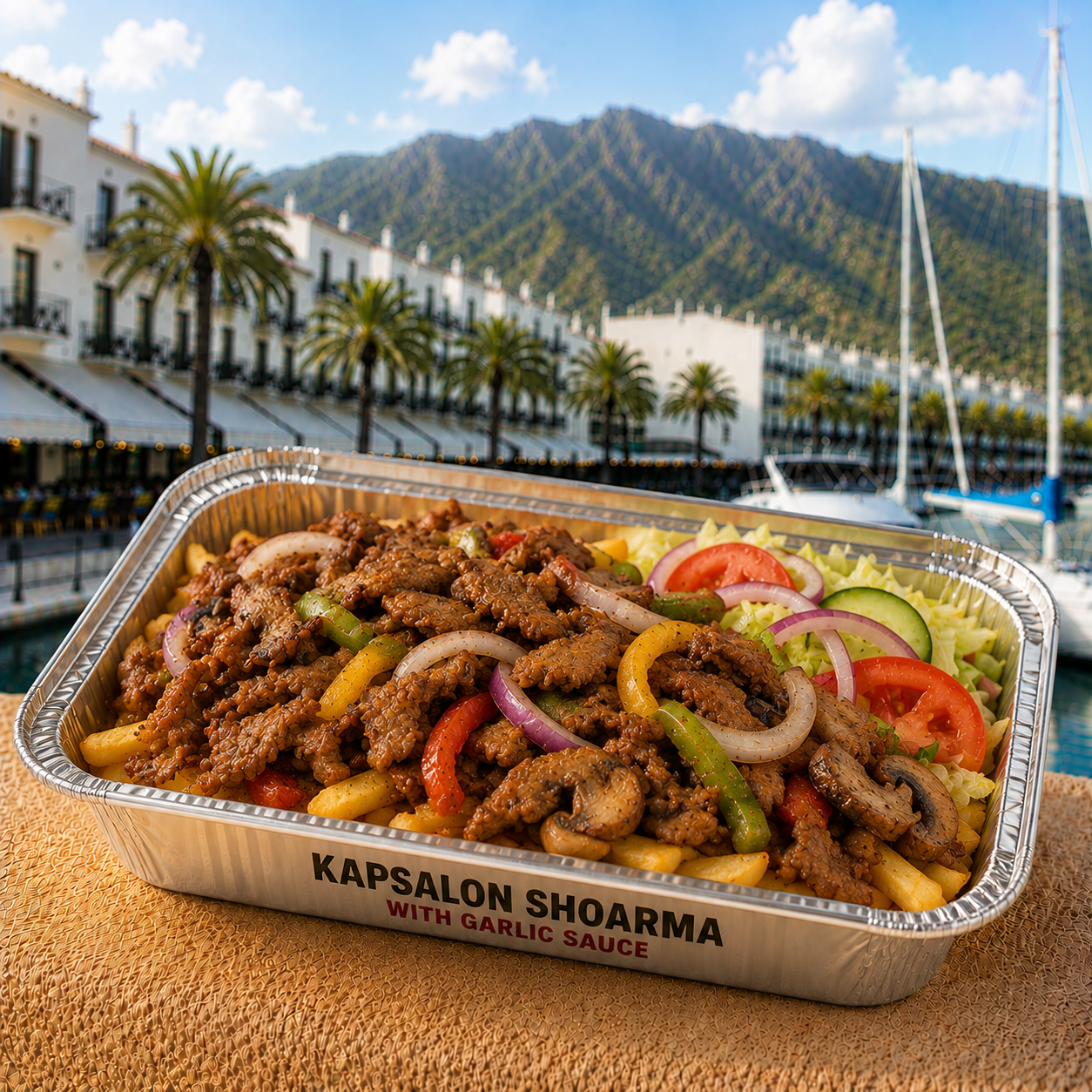 Kapsalon shoarma product
