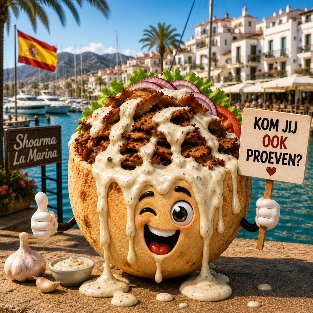 Pita shoarma la Marina Javea homepage