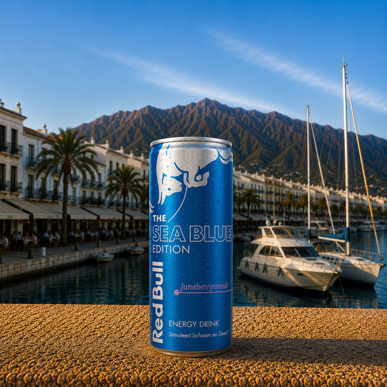 Red Bull Sea Blue Edition new