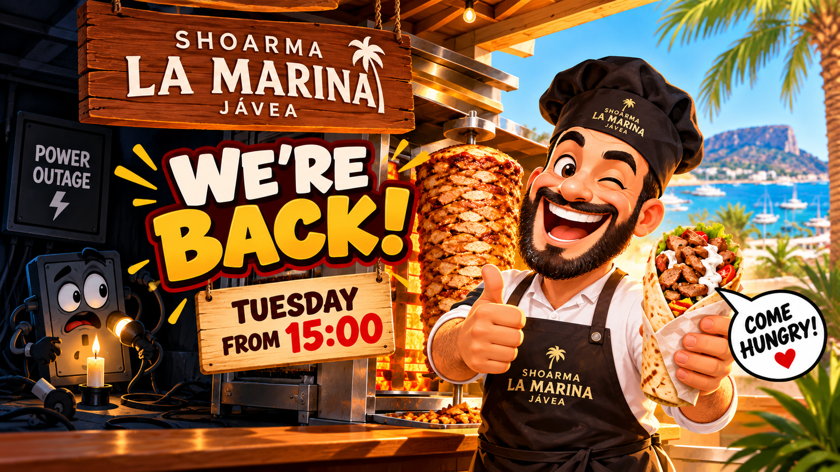 Shoarma La Marina Jávea is back