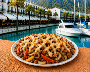 Shoarma plate special - menu - Shoarma la Marina