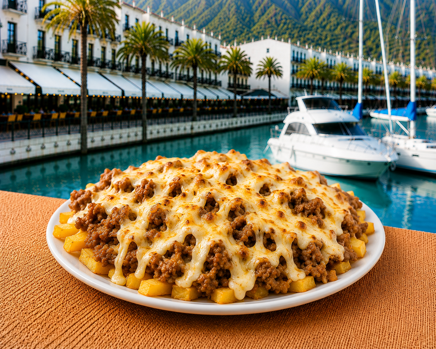 Shoarma plate with cheese XL test