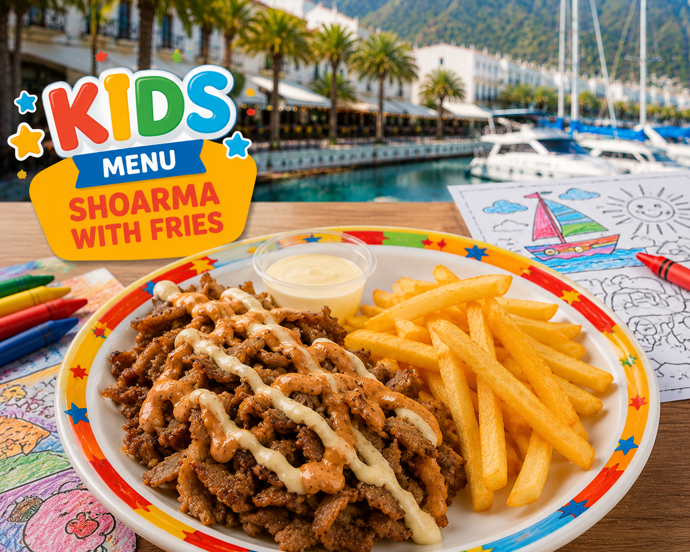Shoarma with Fries