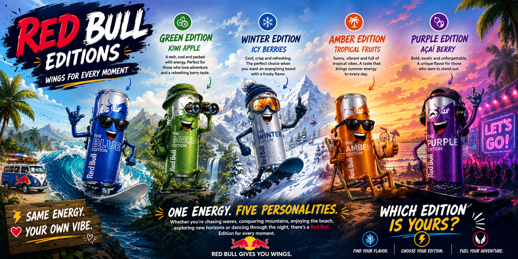 The complete history of Red Bull Editions