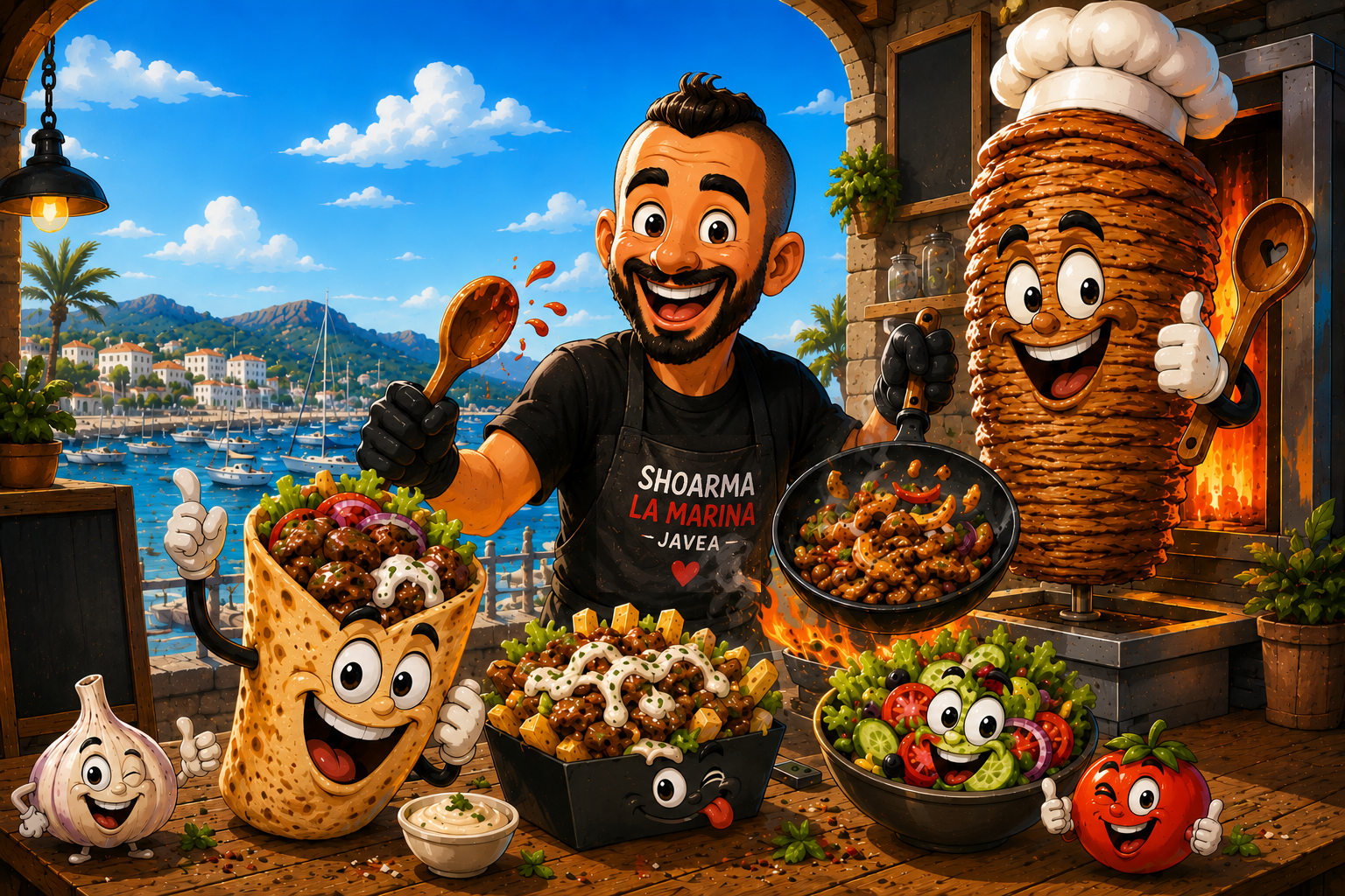 What’s Cooking at Shoarma La Marina?