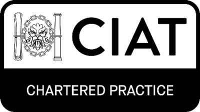 CIAT logo in black and white with “CHARTERED PRACTICE” beneath it