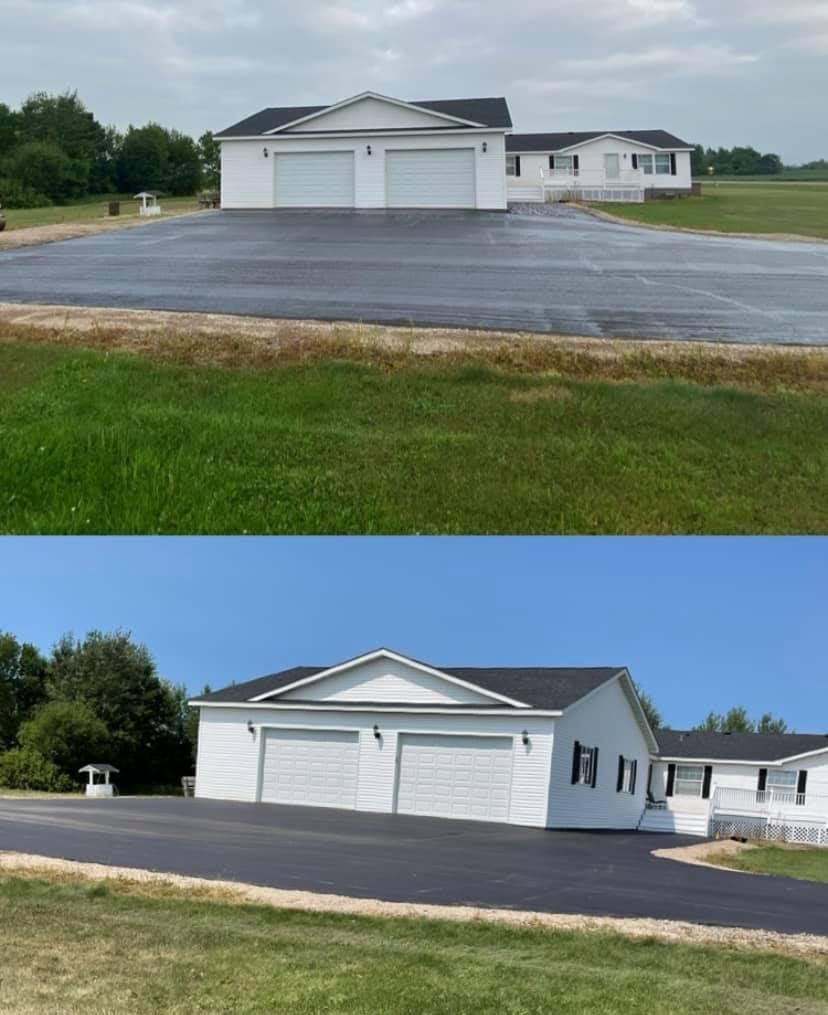 driveway overlaying