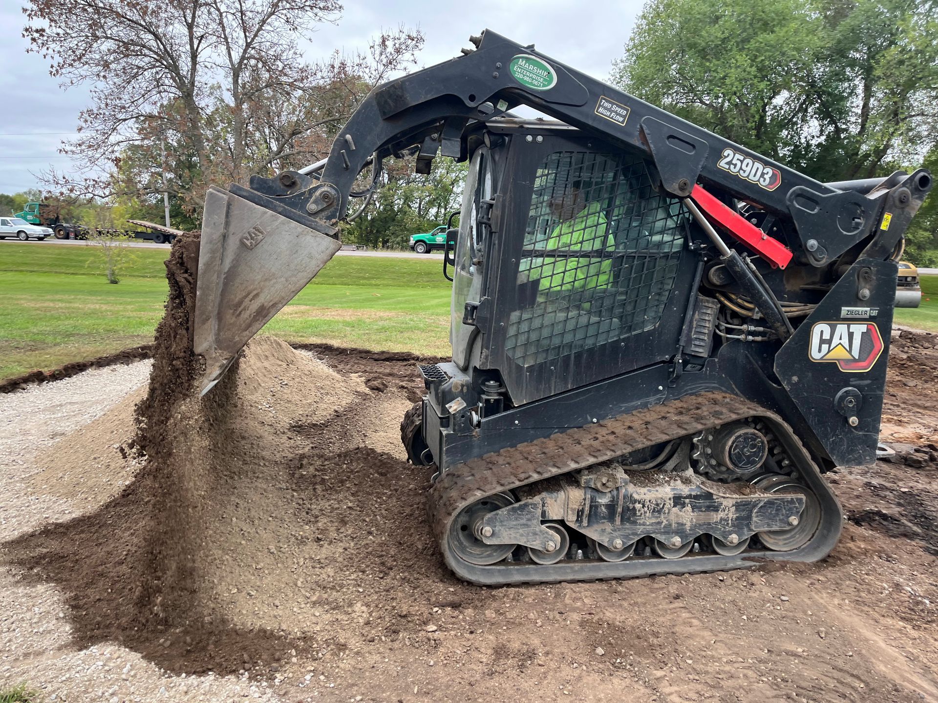 sand hauling