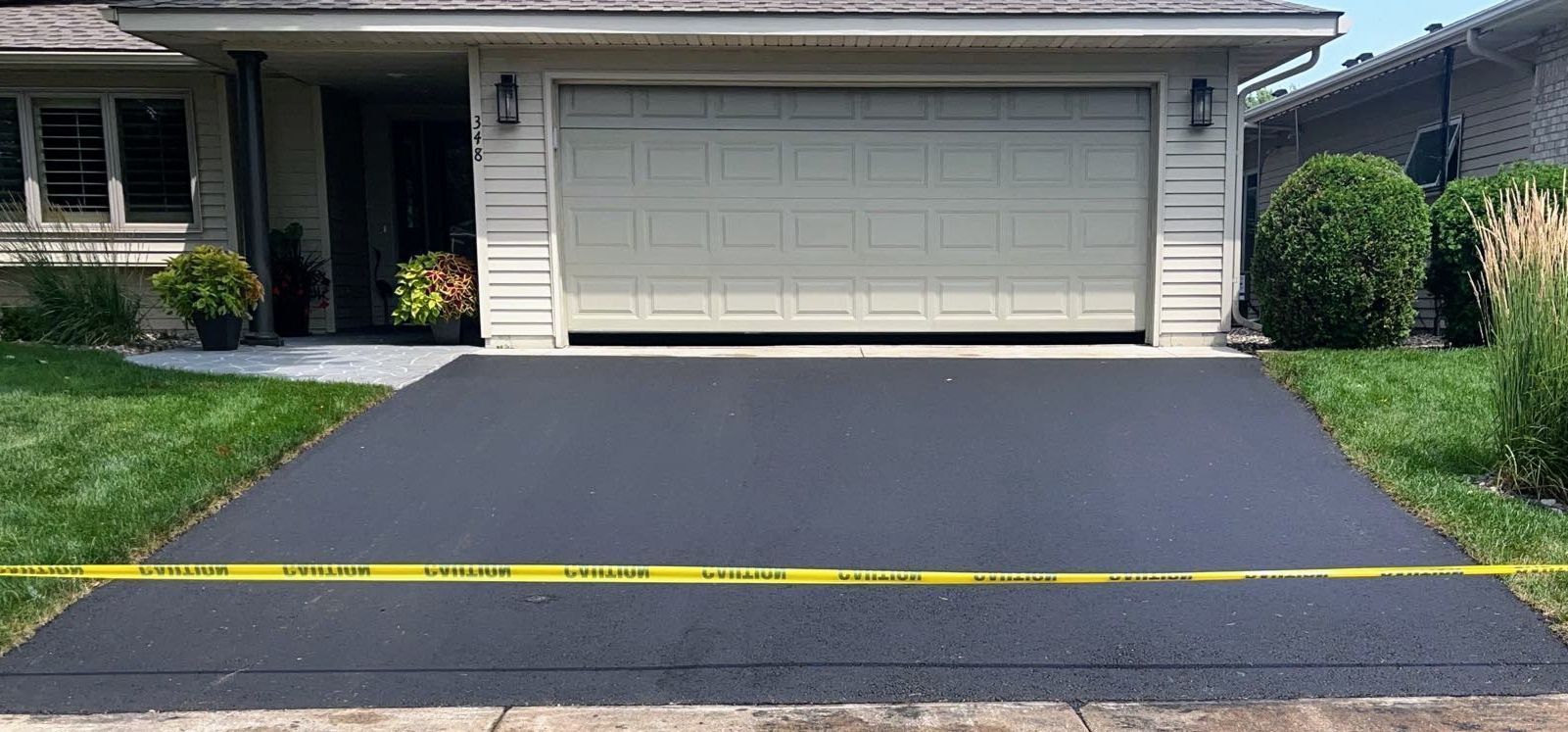 asphalt driveway