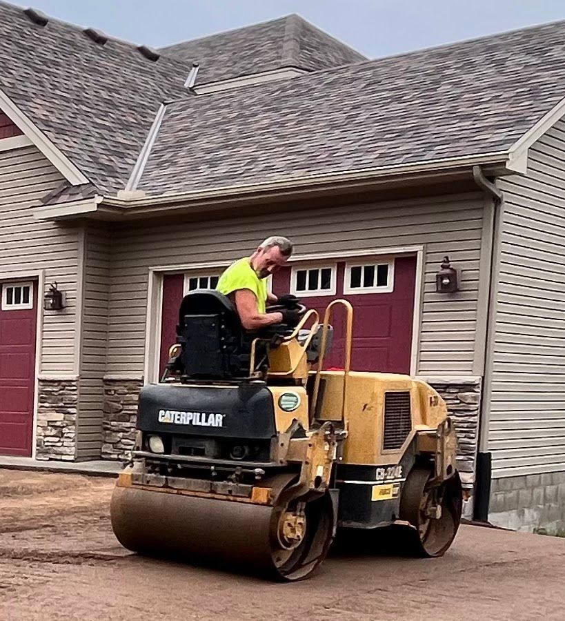 full shot worker in a construction site