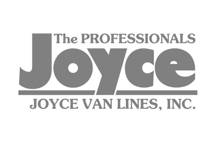 Logo for Joyce Van Lines, Inc., featuring the word
