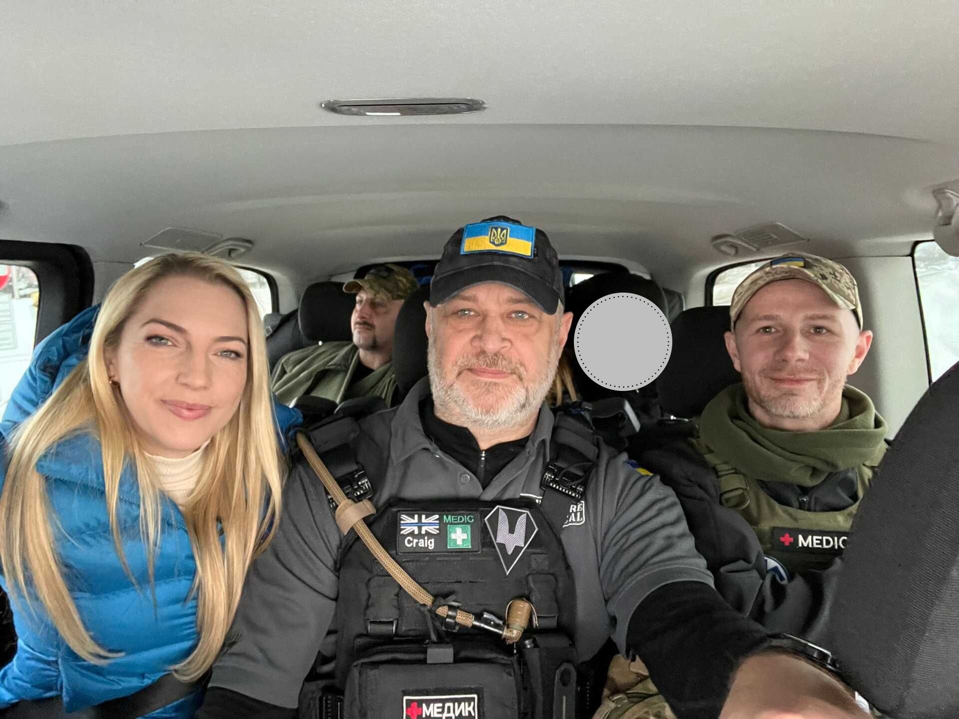 Emma Vardy BBC, Ewen Cameron ReactAid, Craig Venture Medical