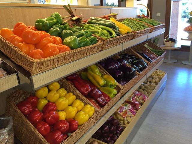 peppers and tomatoes