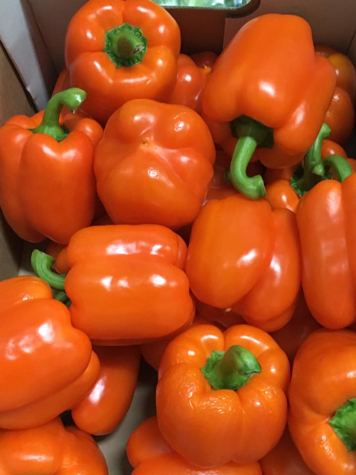 red peppers