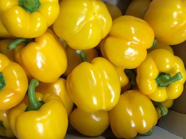 yellow peppers