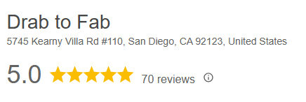 Drab to Fab Google Review