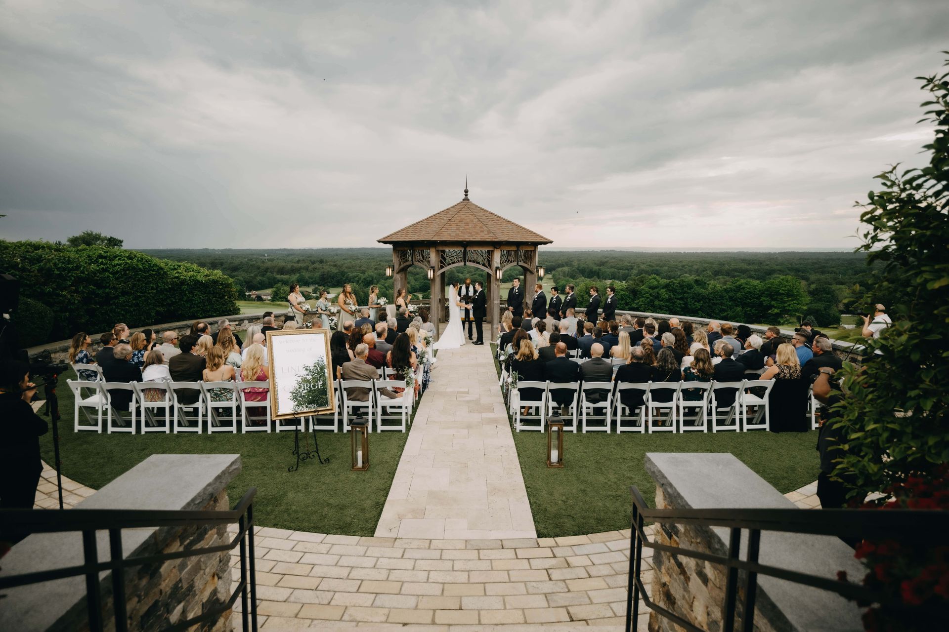 Lindsey & George's wedding at The Starting Gate at GreatHorse.