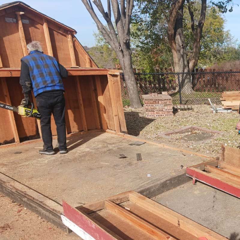 shed demolition