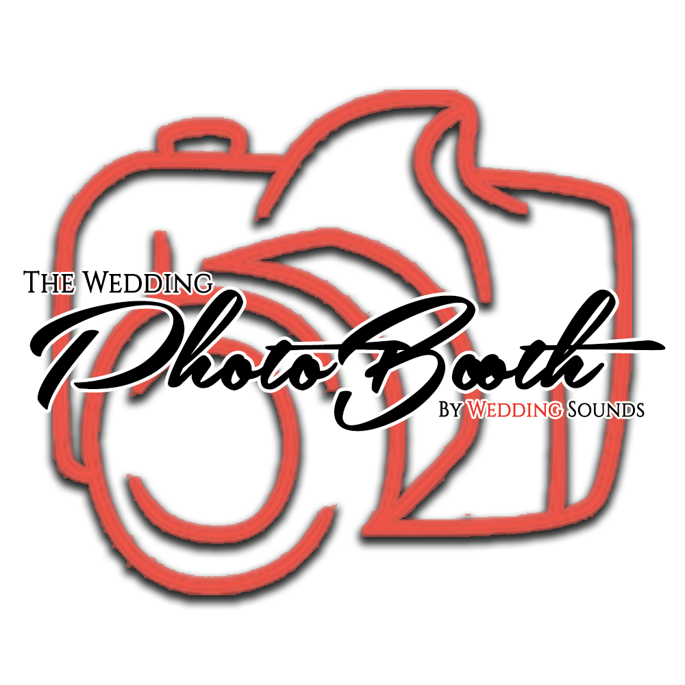 The logo for the wedding photo booth by wedding sounds