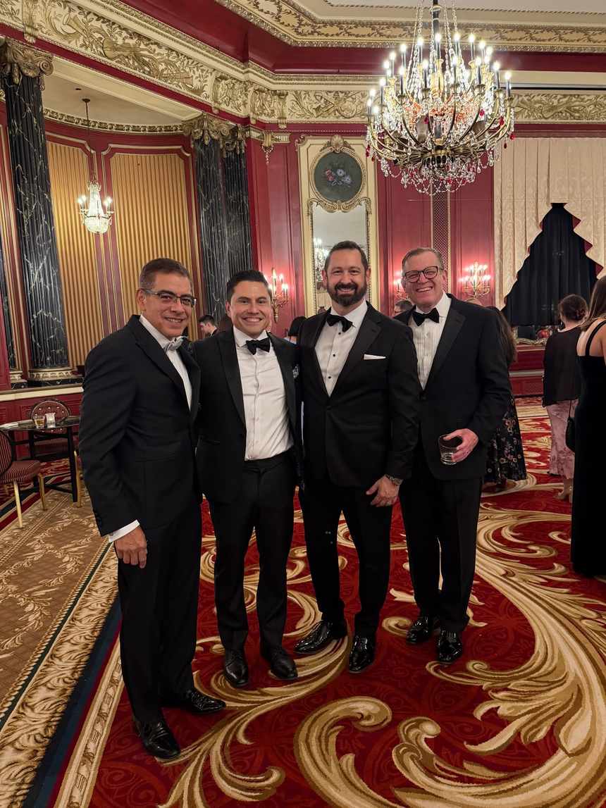 Octavio Duran at the Hispanic Lawyers Association of Illinois 30th Anniversary Gala.