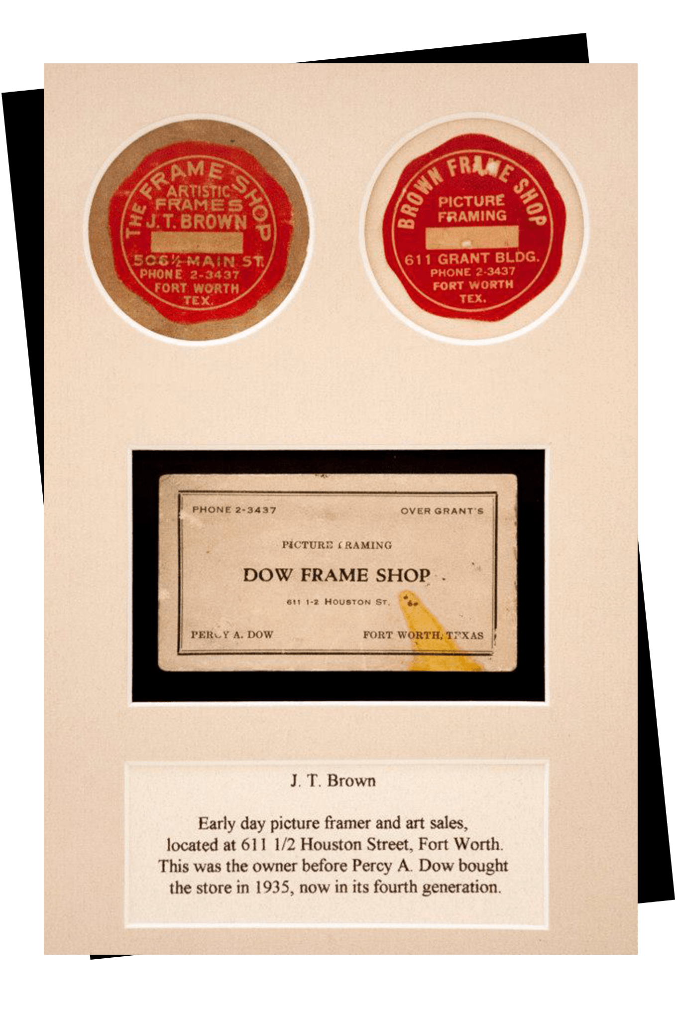 Custom Framing Fort Worth, TX Dow Art Galleries