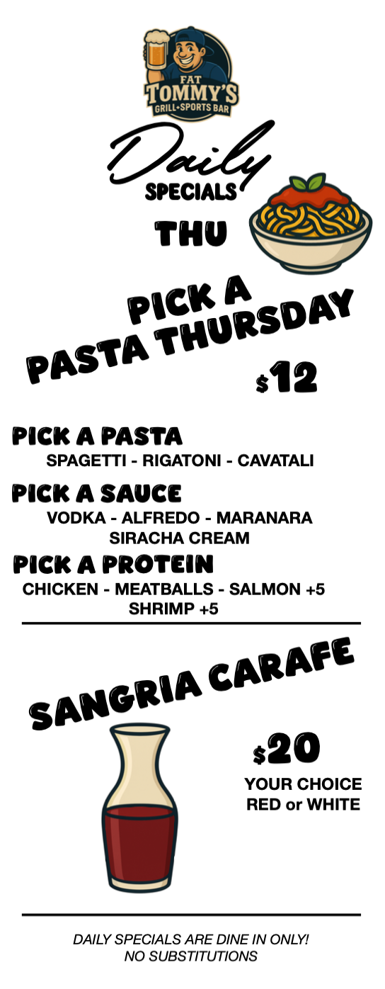 PASTA THURSDAY