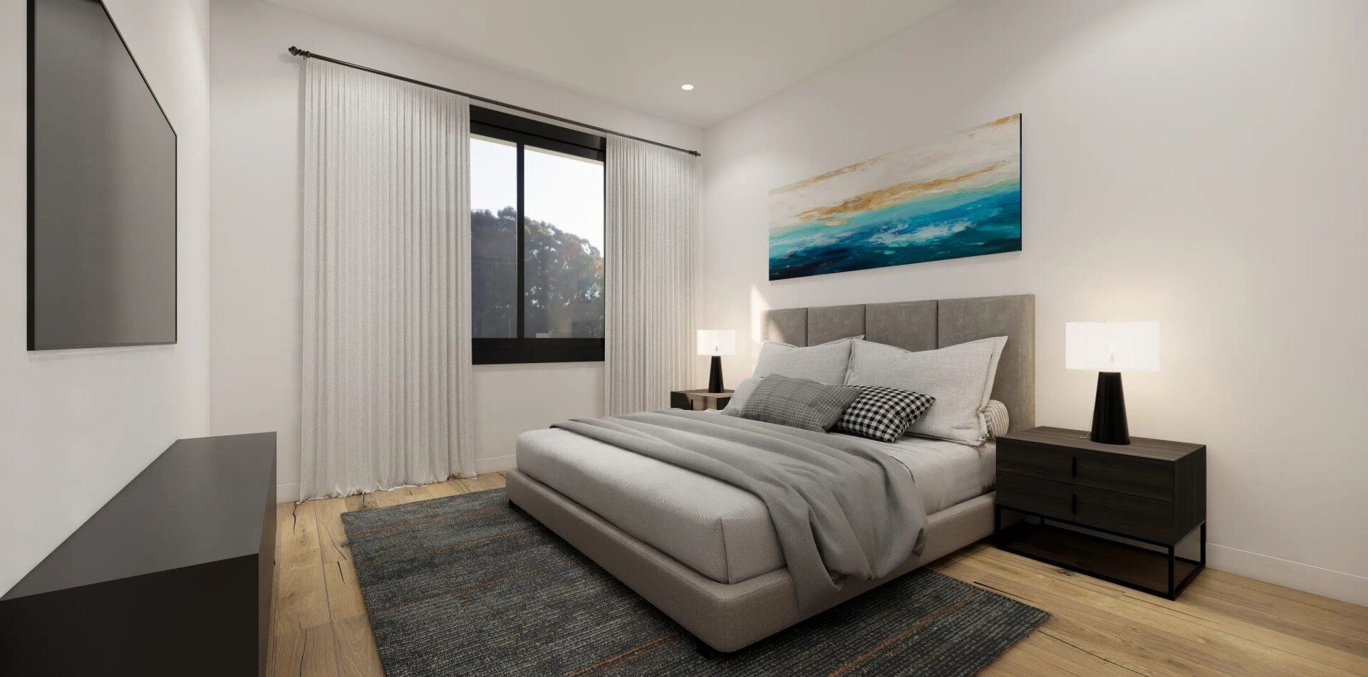 the lundell two bedroom bedroom