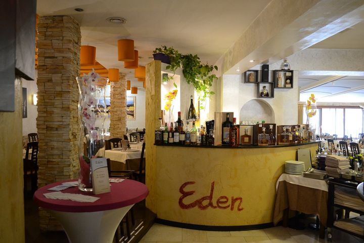 bancone ristorante eden