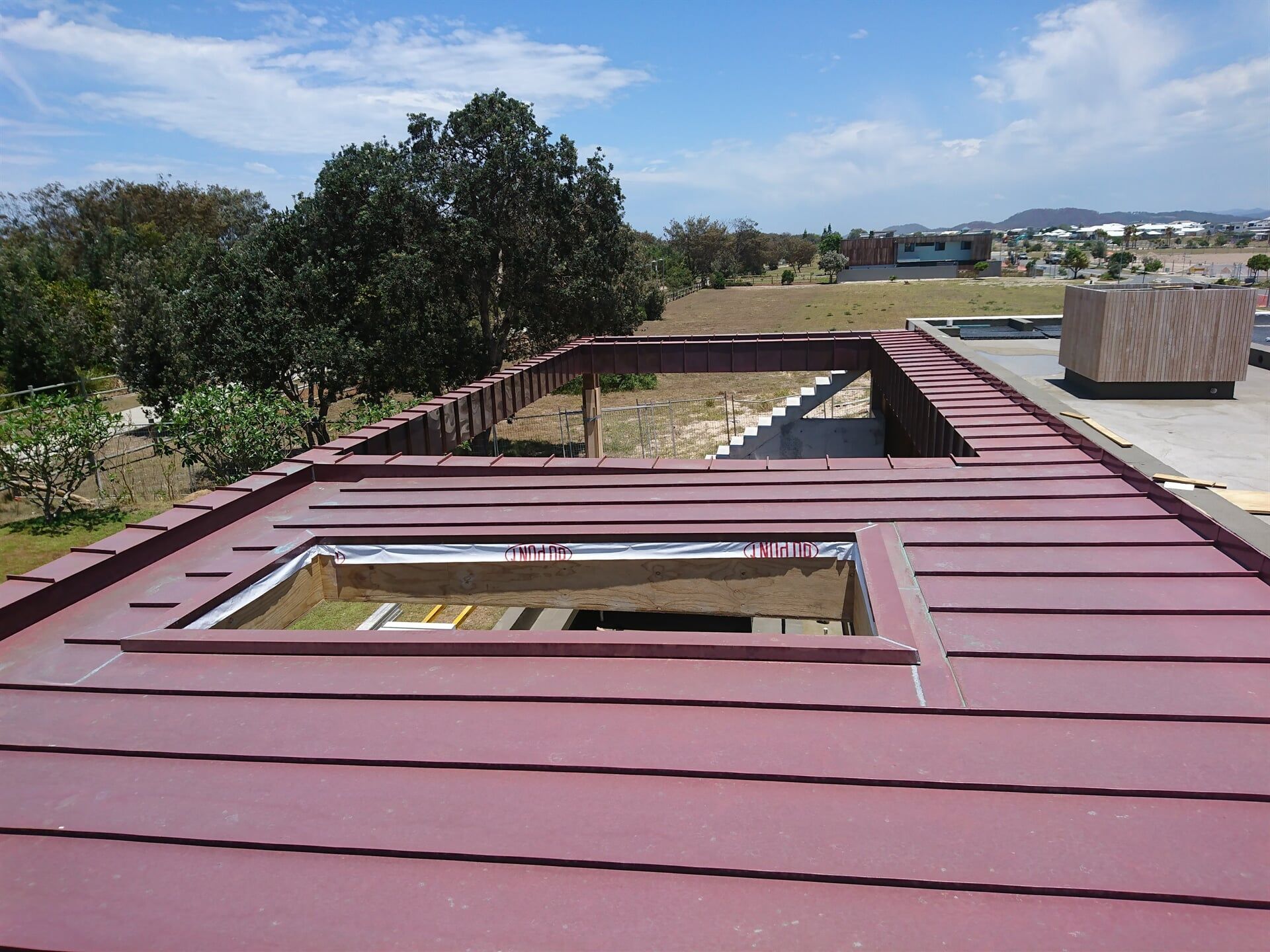 Double Standing Seam Roof