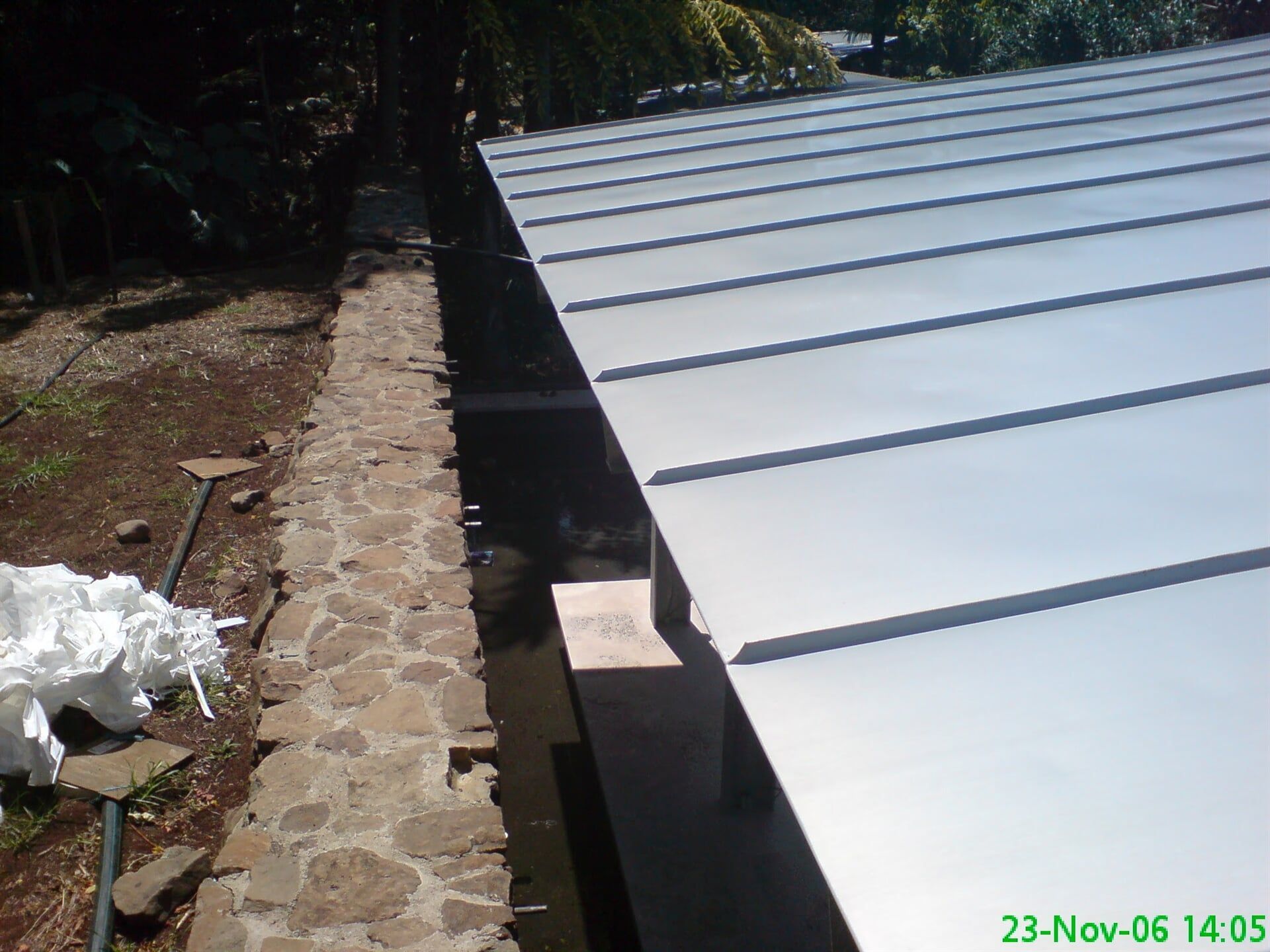 Rheinzink Pre-Weathered Double Standing Seam System