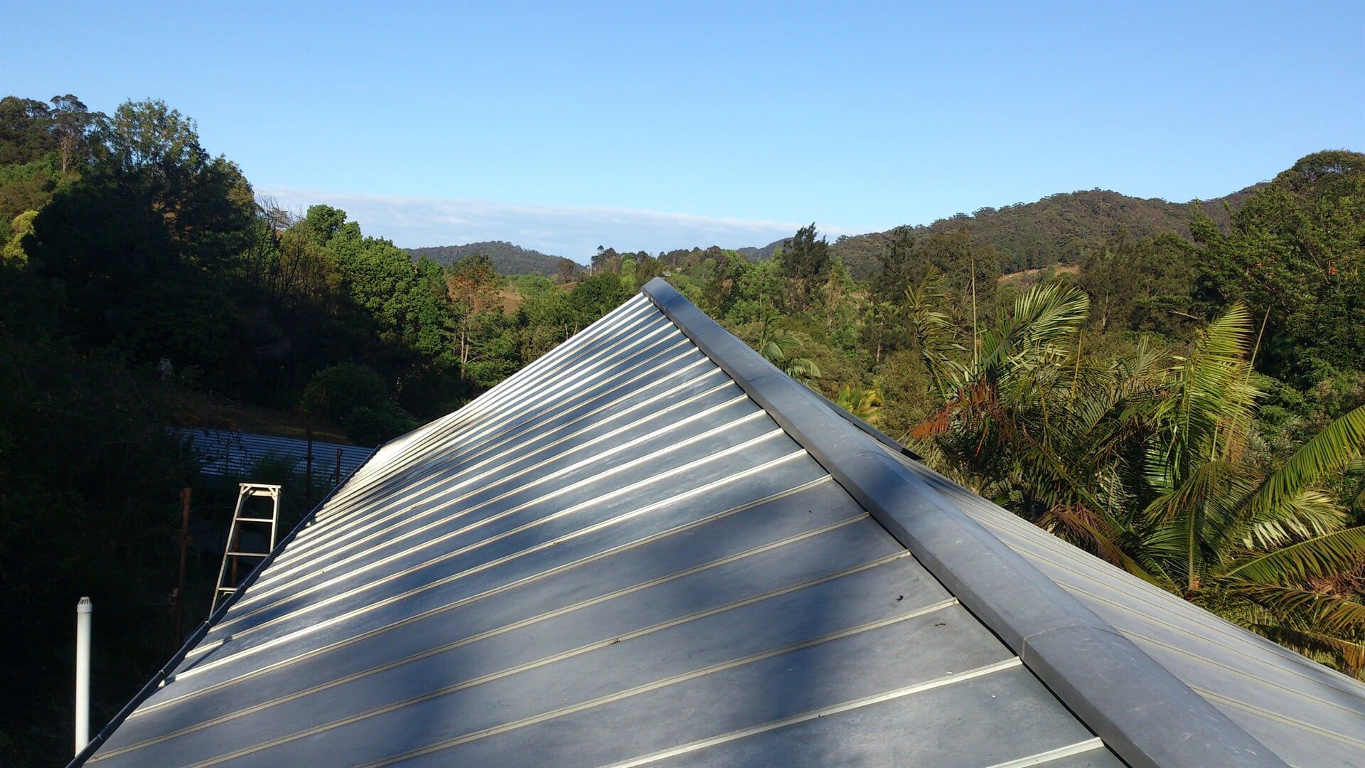 Rheinzink Pre-Weathered in Double Standing Seam System