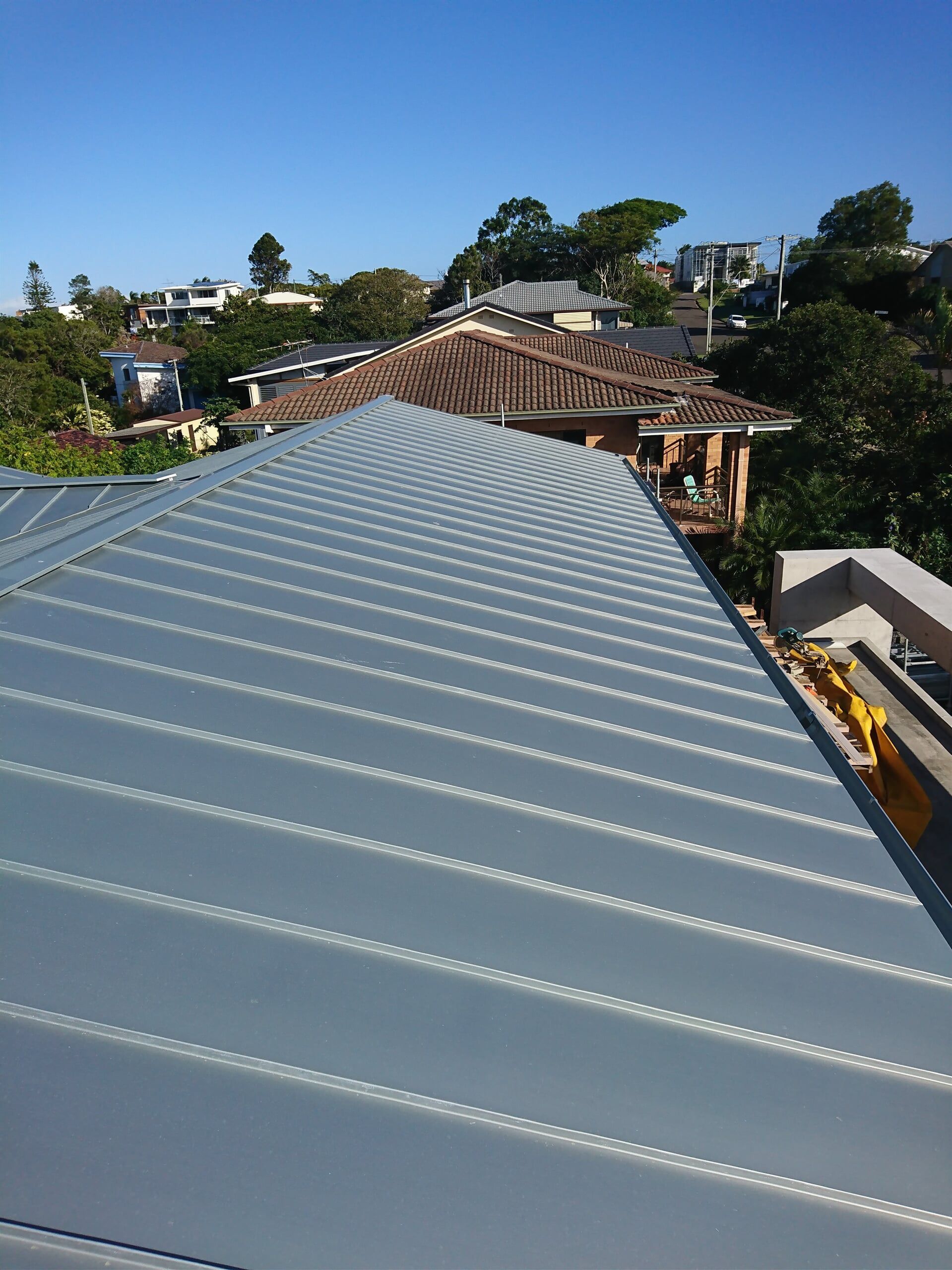 Rheinzink Pre-Weathered Double Standing Seam System