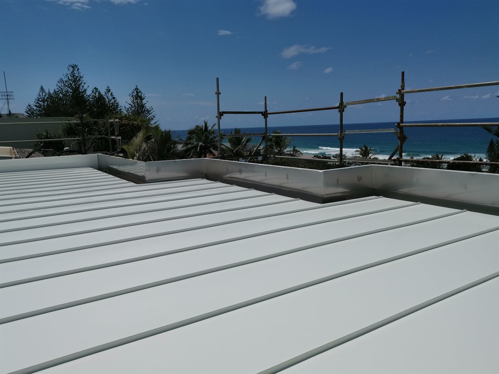 Dbl Standing Seam Panels tapered 1 - Metal Craft in Noosaville, QLD