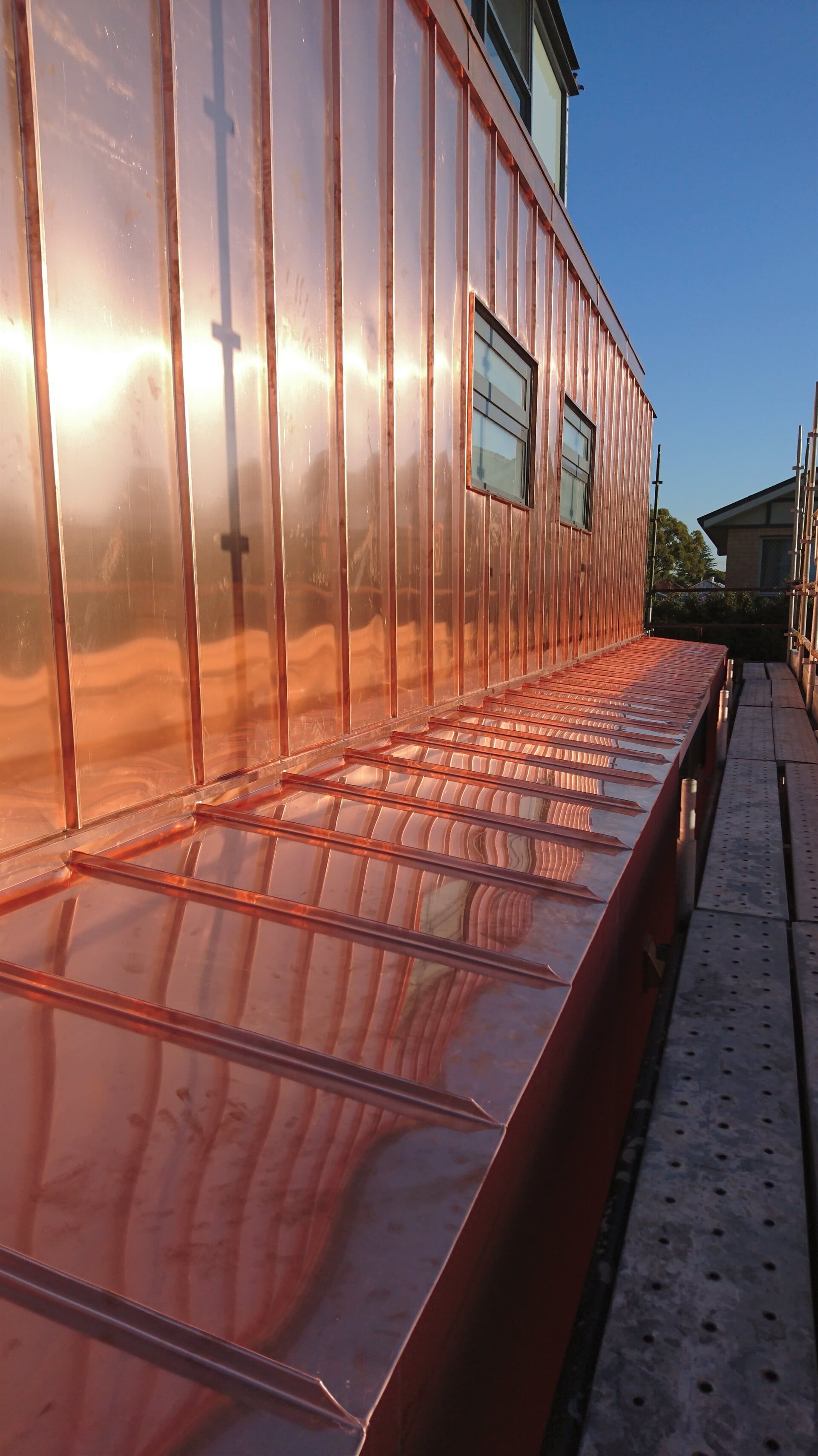 Angle Standing Seam Custom Layout