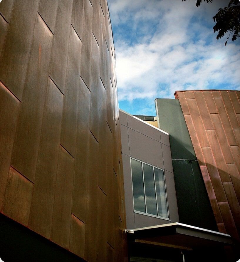 Flat Lock Panels staggered cross beams - Metal Craft in Noosaville, QLD
