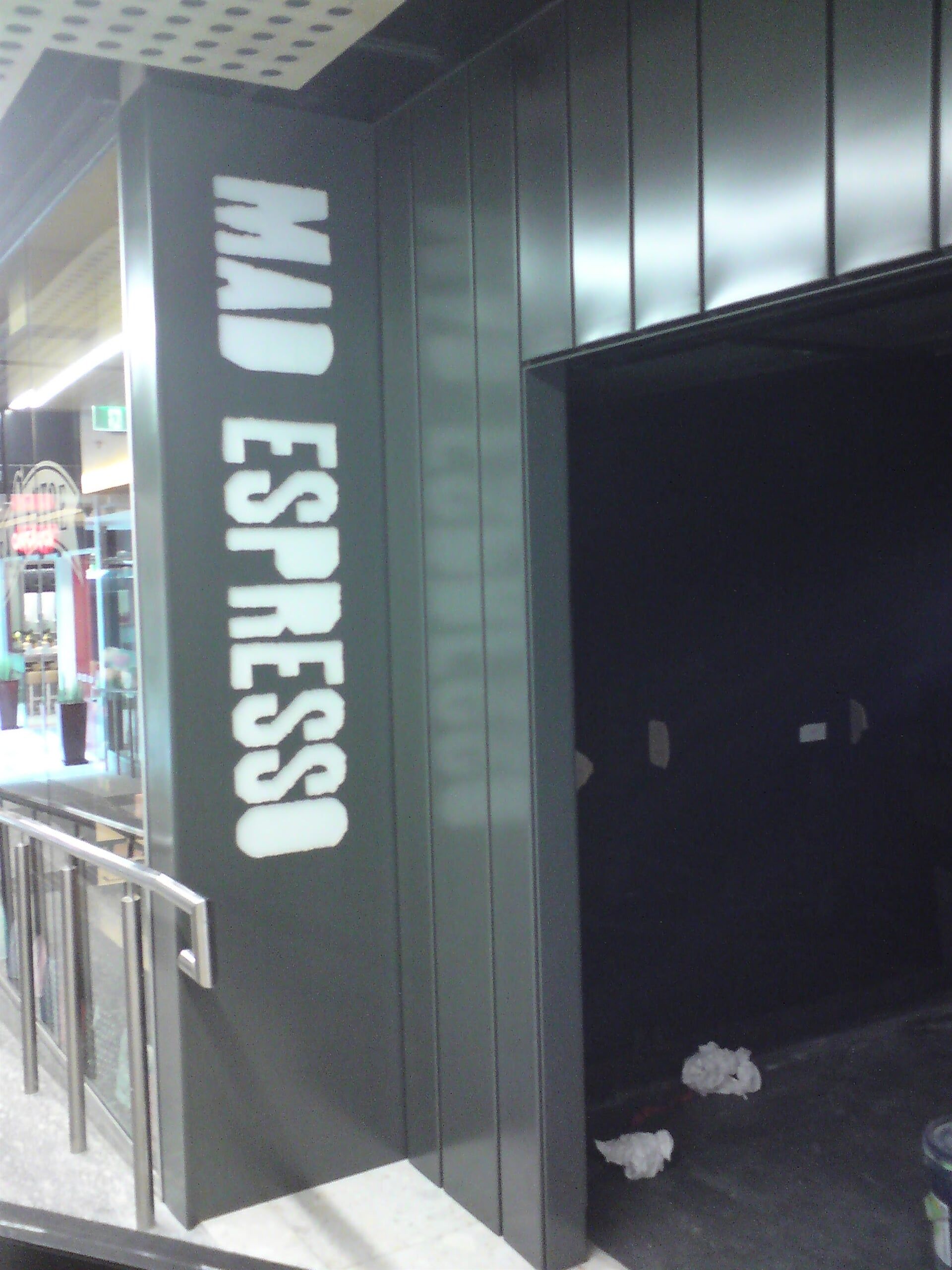 V25 Interlocking Panel System with Custom Layout and Laser Cut Sign