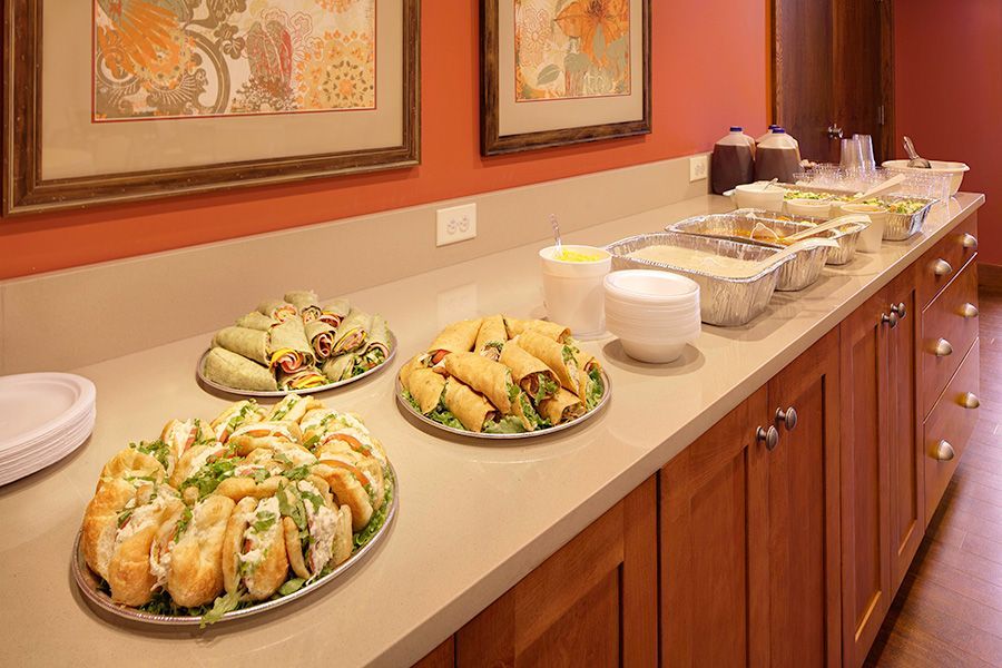 Catering services at Morris-Baker Funeral Home & Cremation Services location in Johnson City, TN.