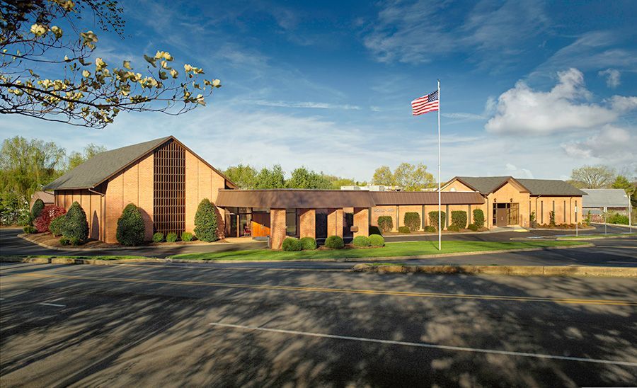 Exterior view of Morris-Baker Funeral Home & Cremation Services location in Johnson City, TN.