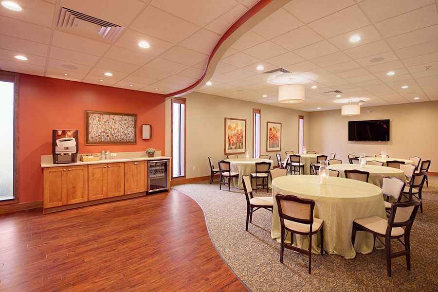 Hospitality Center at Morris-Baker Funeral Home & Cremation Services location in Johnson City, TN.