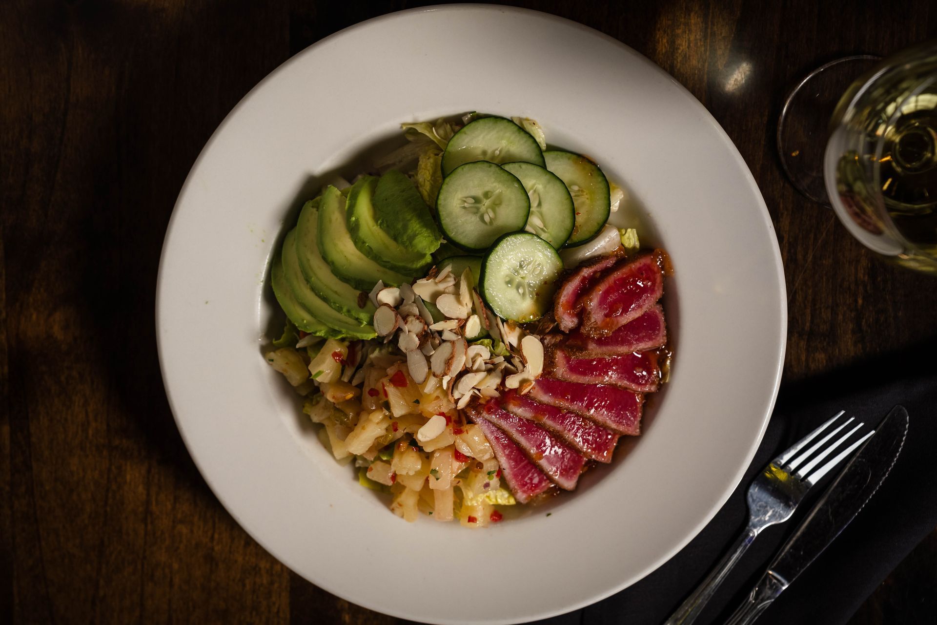 Ahi Avocado Tuna Salad