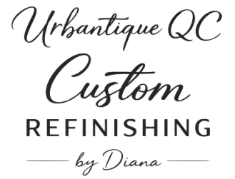 Urbanique QC Custom Refinishing logo in black script and sans-serif text on white background