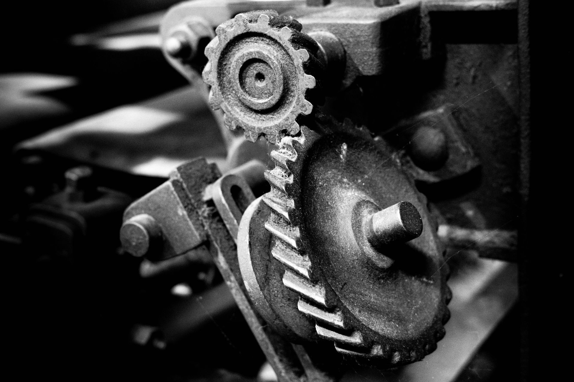 Cogs on a machine