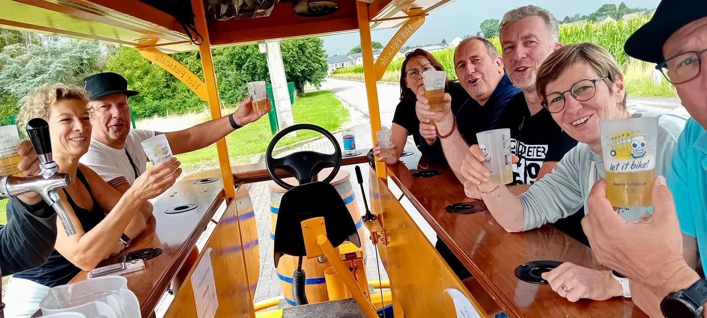 bierfietsen in de ardennen