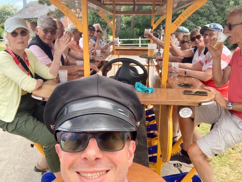 bierfiets met chauffeur
