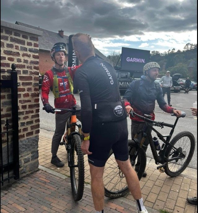 Fietsevent houyet garmin