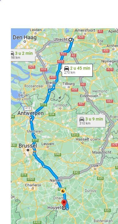 google maps kaartje om te zien waar de groepswoning ligt